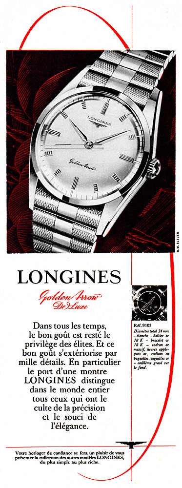 Marque Longines 1958