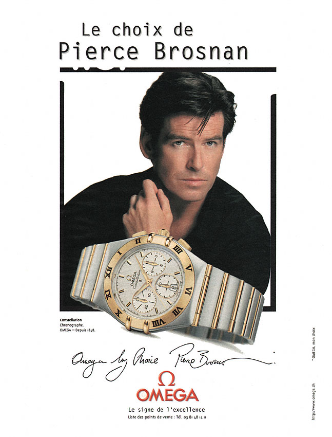 Publicit� Omega 1998