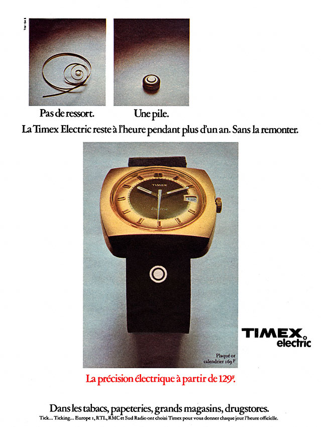 Marque Timex 1972