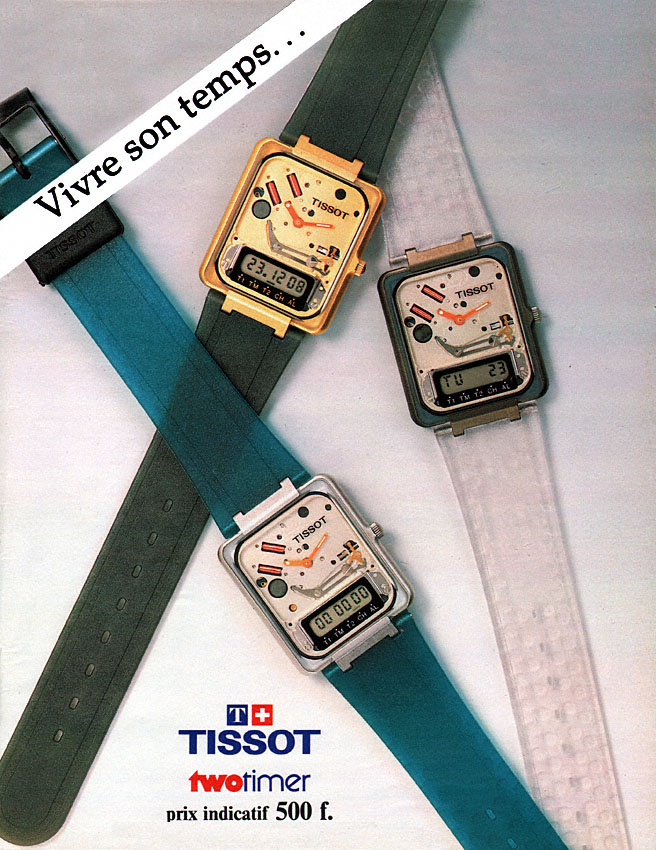 Publicit� Tissot 1988