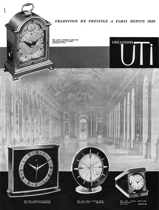 Publicit� Uti 1962