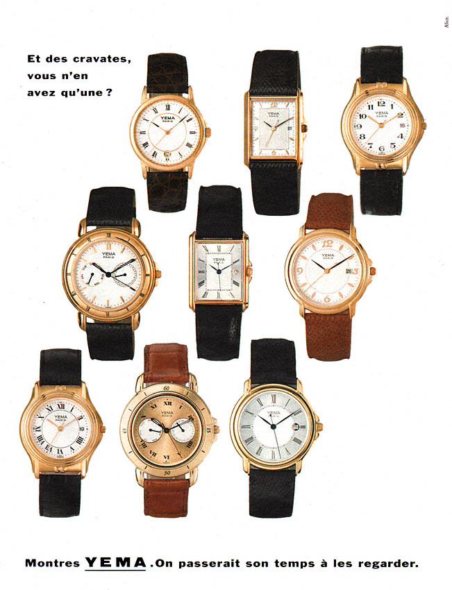 Publicit� Yema 1993