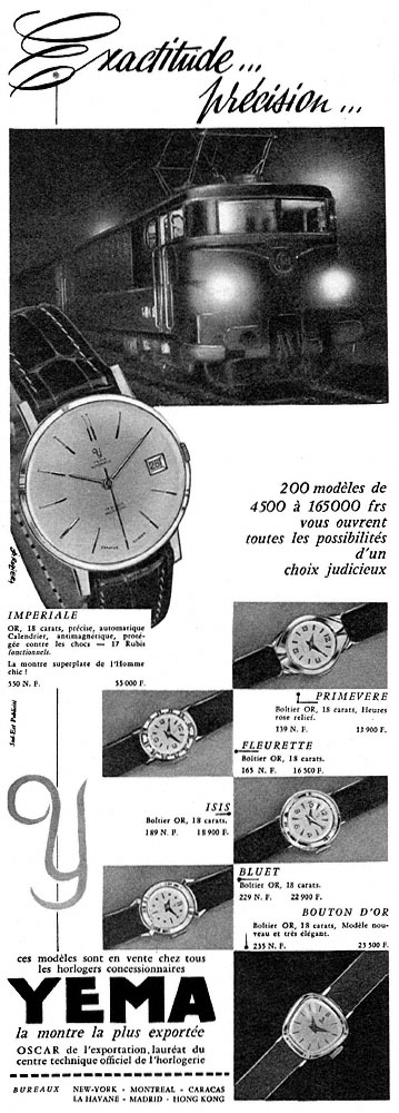 Marque Yema 1959