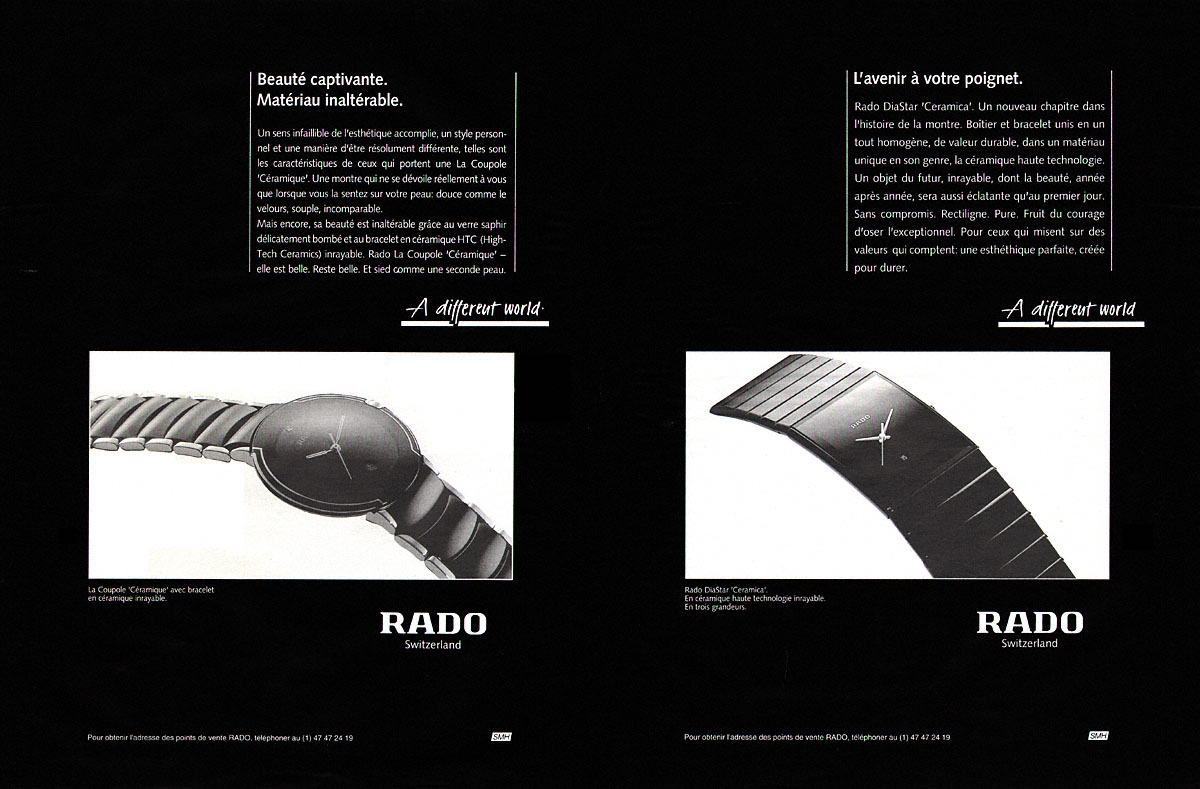 Publicit� Divers 1993