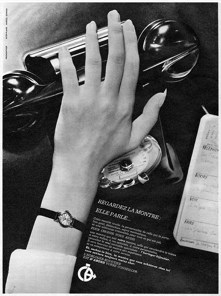 Publicit� Divers 1963