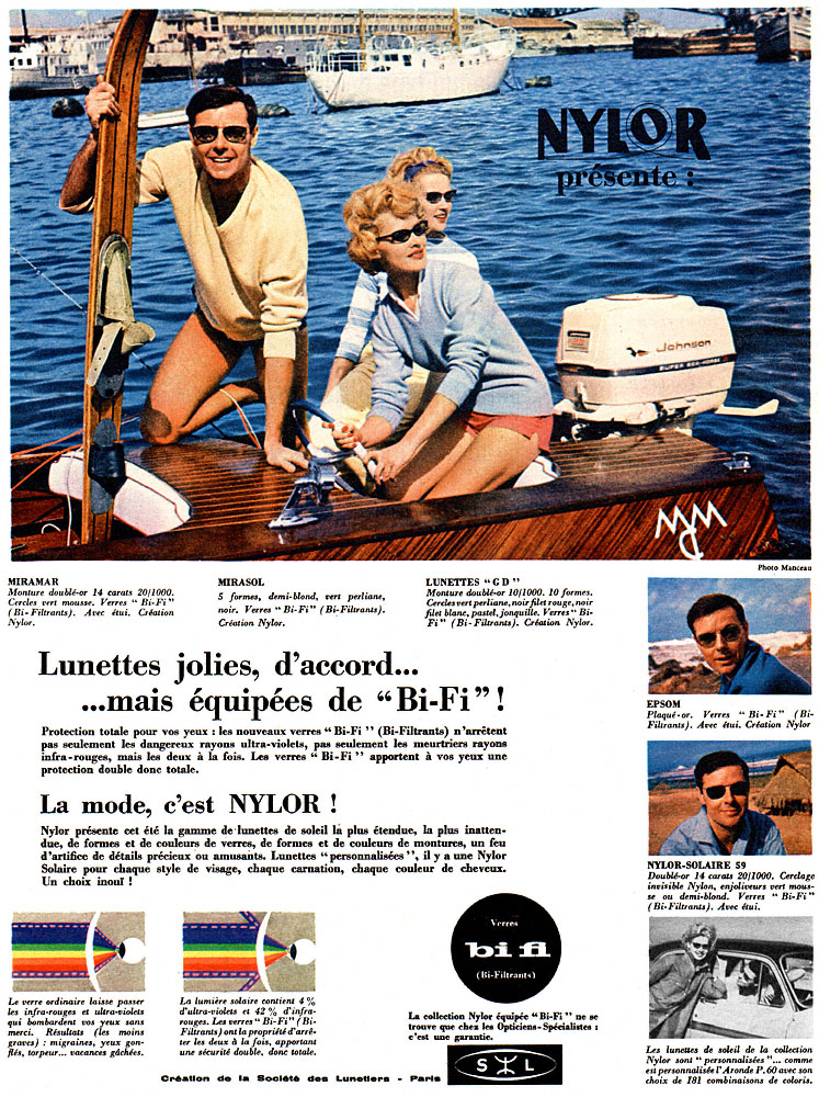 Publicit� Nylor 1959