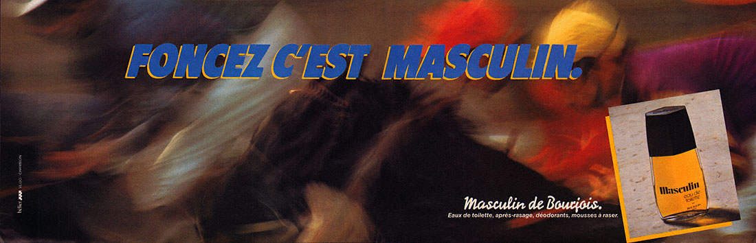 Publicit� Bourjois 1980