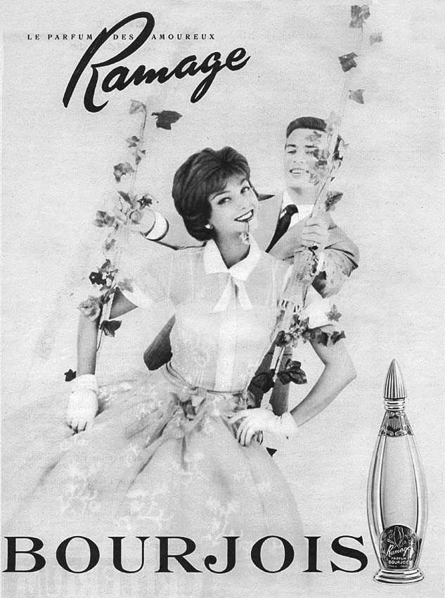 Publicit� Bourjois 1958