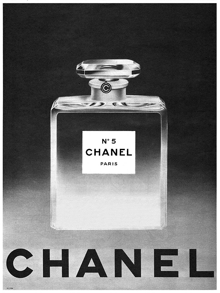 Publicit� Chanel 1962