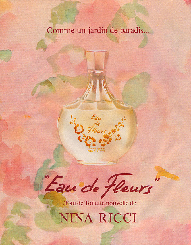Publicit� Nina Ricci 1980