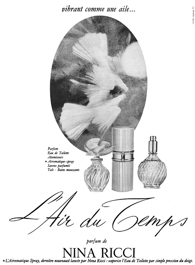 Marque Nina Ricci 1965