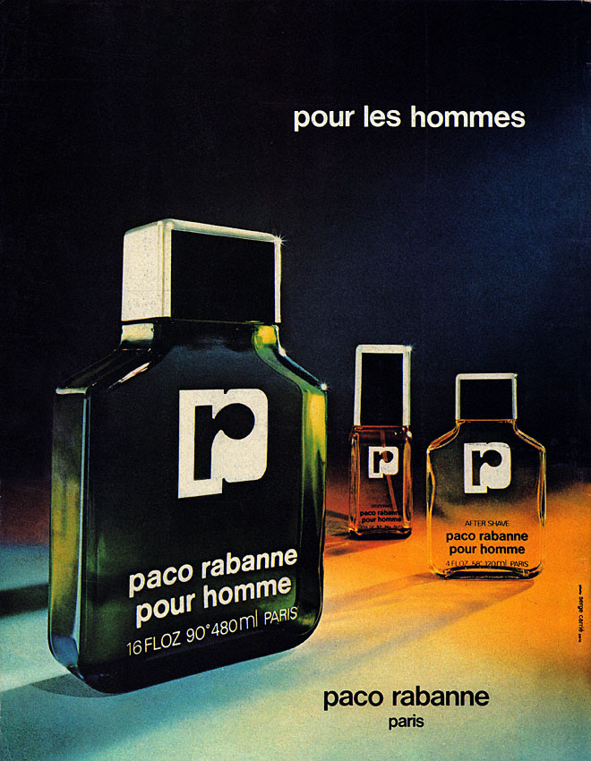 Publicit� Paco Rabanne 1978