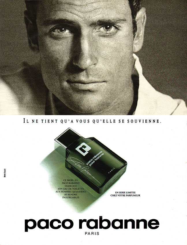 Publicit� Paco Rabanne 1994