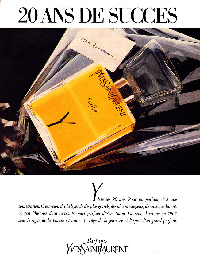 Marque Yves Saint Laurent 1984