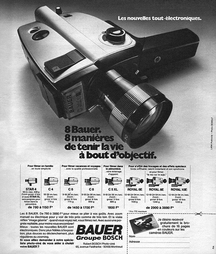 Marque Bauer 1974