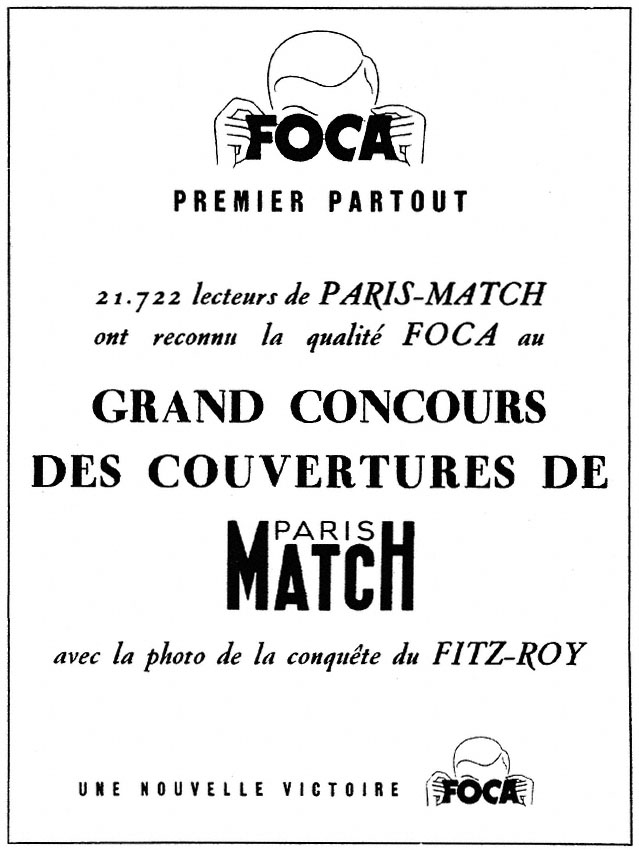Publicit� Foca 1952