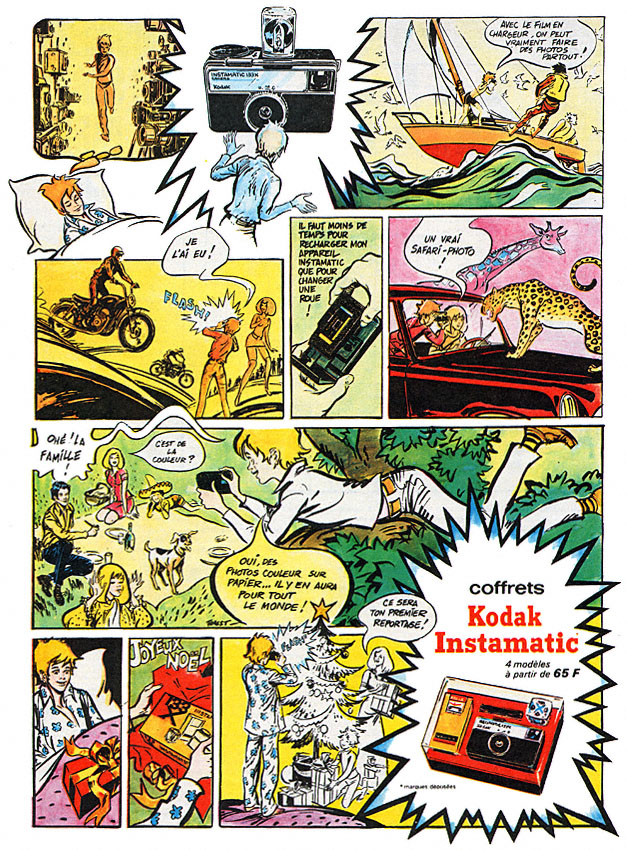 Publicit� Kodak 1970