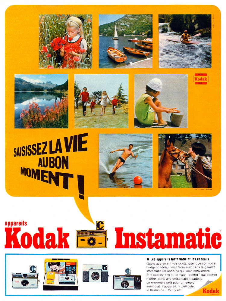Publicit� Kodak 1968