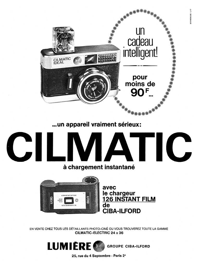 Publicit� Lumi�re 1968