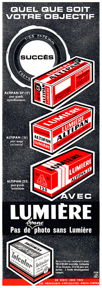 Marque Lumi�re 1960
