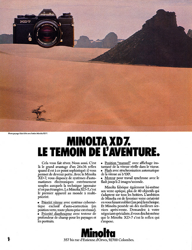 Marque Minolta 1980