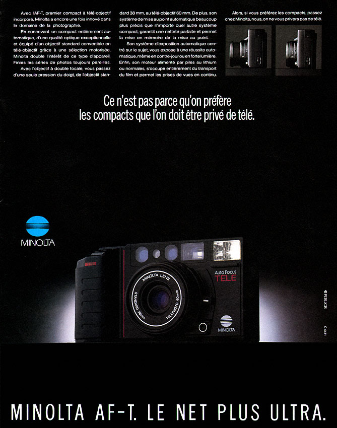 Marque Minolta 1986