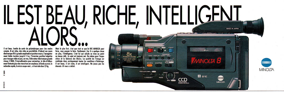 Marque Minolta 1989