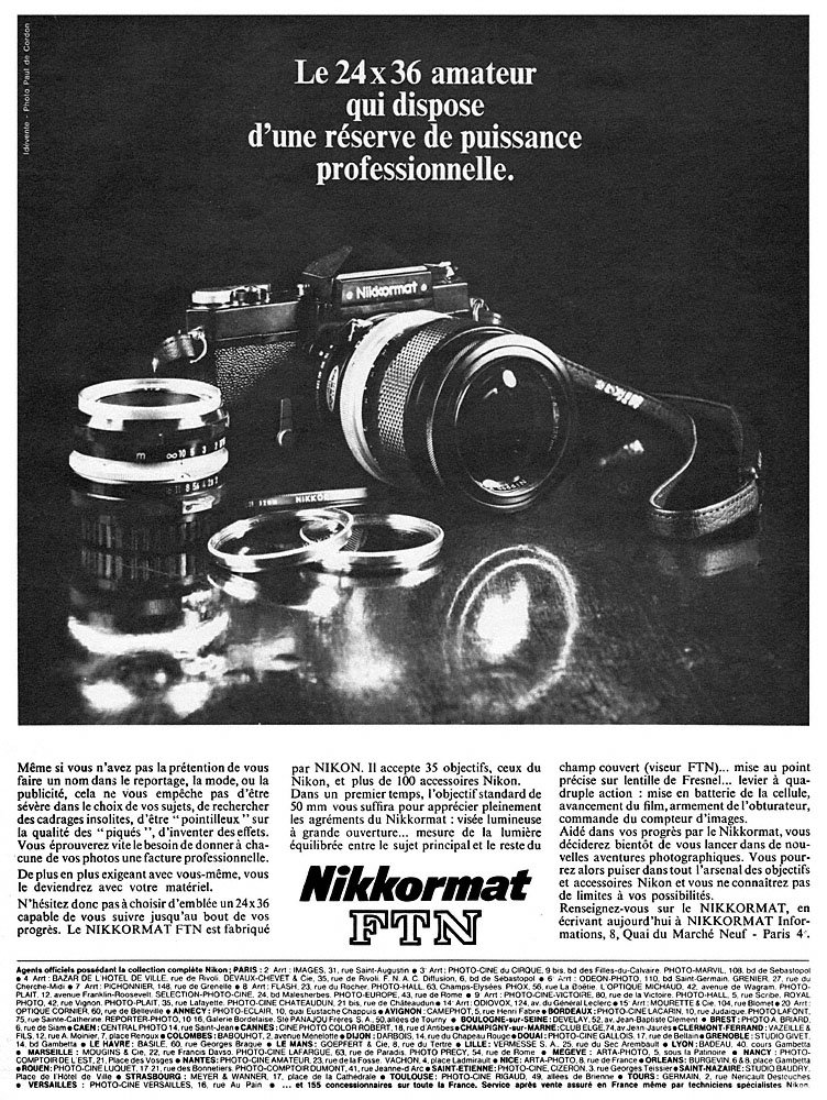 Marque Nikon 1969