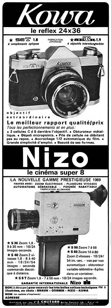 Marque Nizo 1969