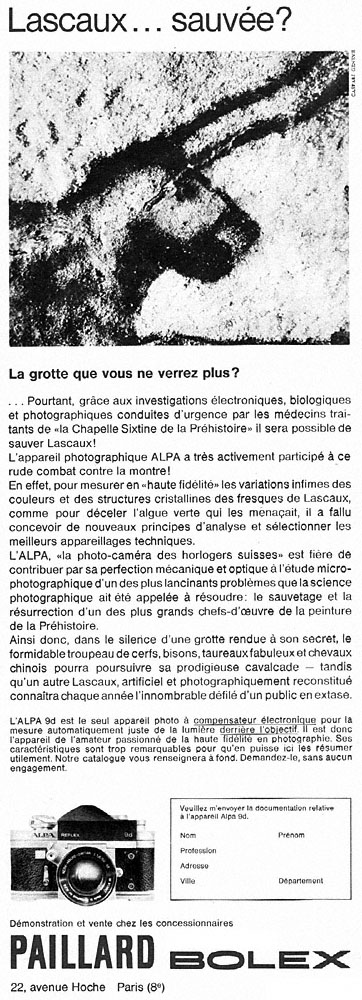 Marque Paillard 1965