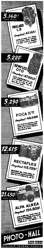 Marque Photo-Hall 1953