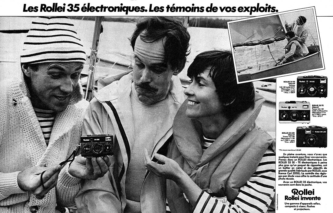 Publicit� Rollei 1980