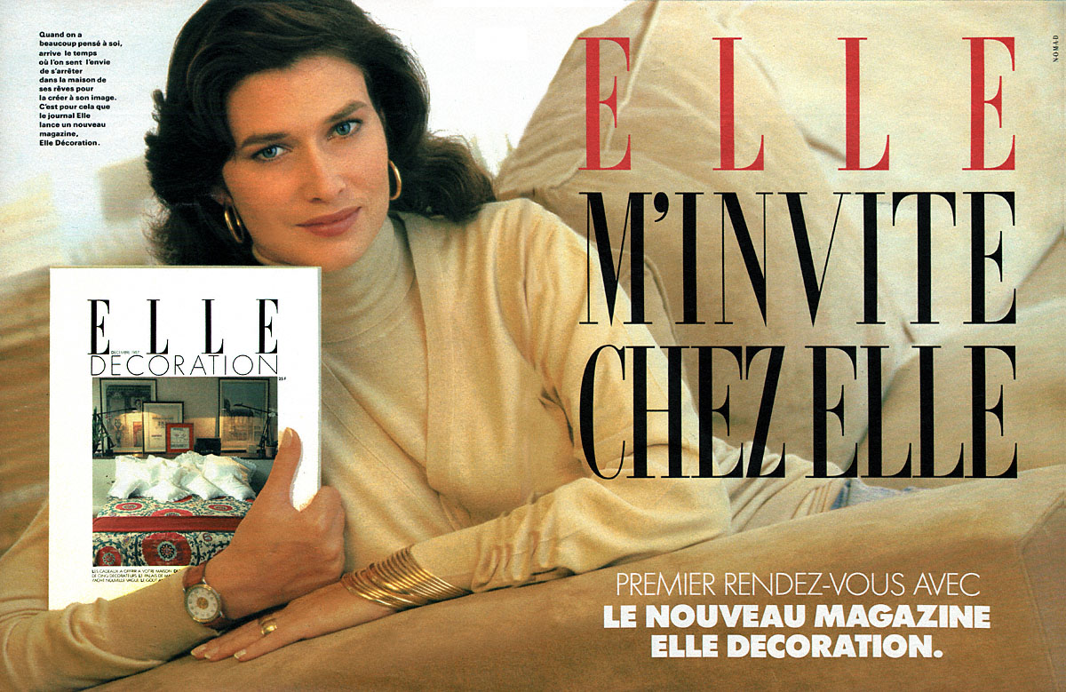 Publicit� Elle 1988