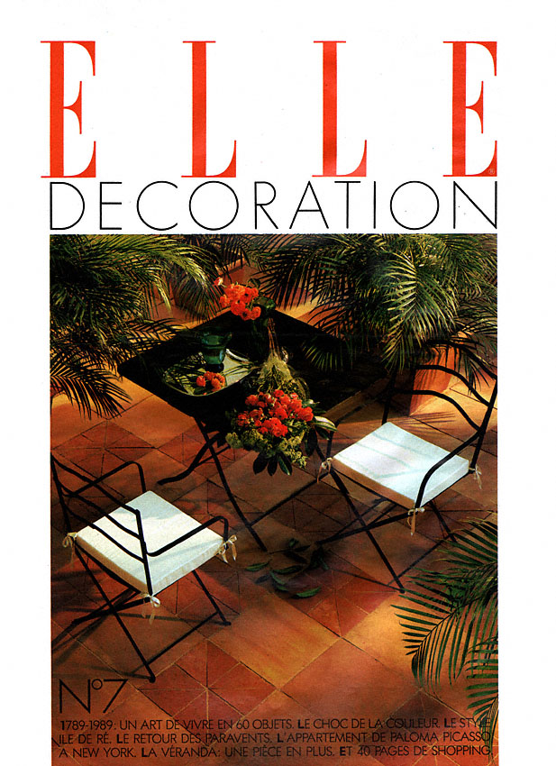 Publicit� Elle 1989