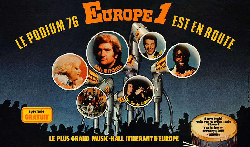Marque Europe 1 1976