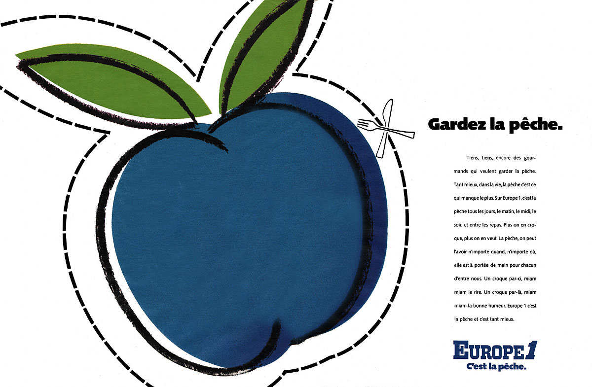 Publicit� Europe 1 1988