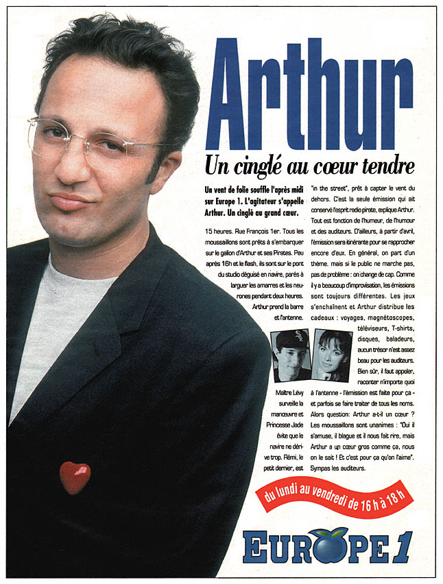 Publicit� Europe 1 1994
