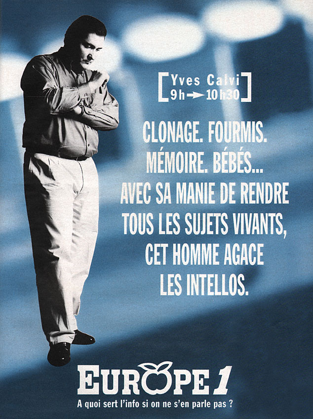 Publicit� Europe 1 1997