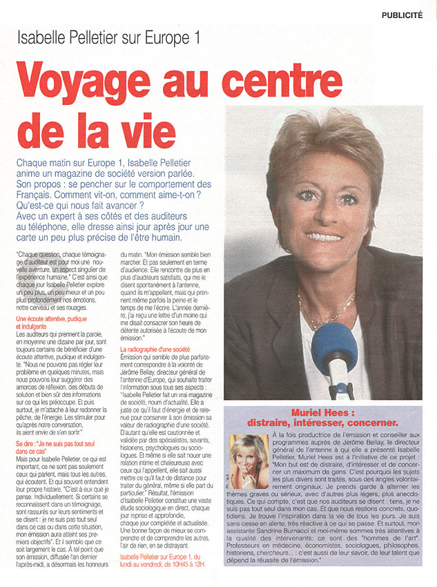 Marque Europe 1 2000