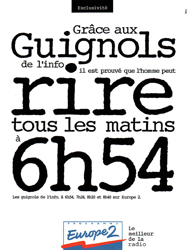 Marque Europe 2 1993