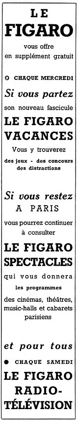 Marque Le Figaro 1952