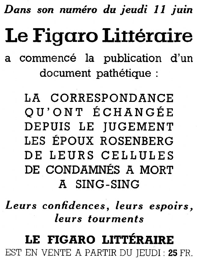 Marque Le Figaro 1953