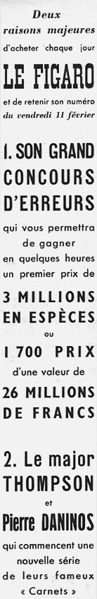 Marque Le Figaro 1955