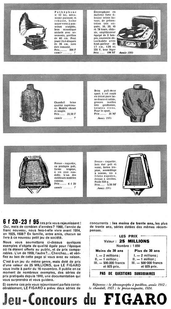 Marque Le Figaro 1959