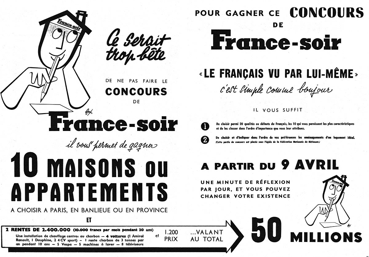 Marque France soir 1956