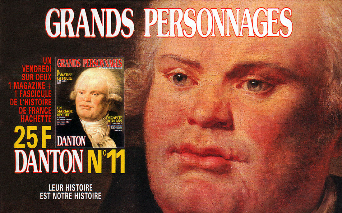 Publicit� Grands Personnages 1989