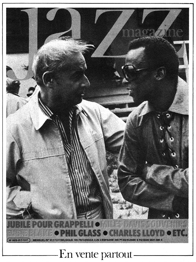 Marque Jazz Magazine 1983