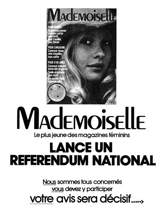 Marque Mademoiselle 1972