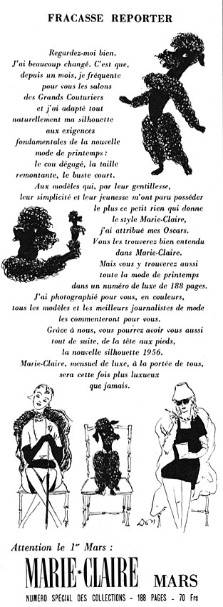Marque Marie Claire 1956