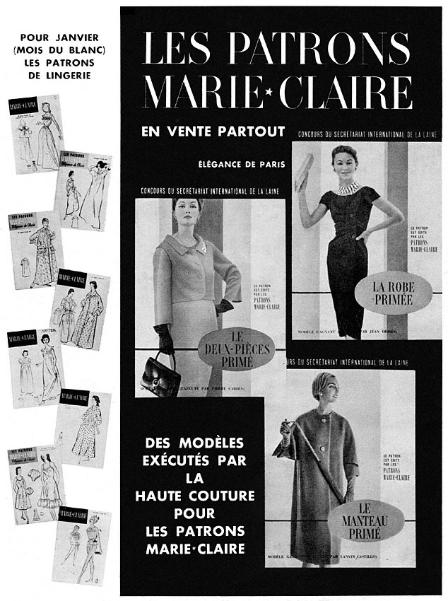 Marque Marie Claire 1958